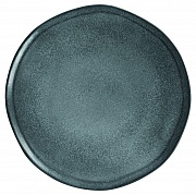 Тарелка закусочная керамическая ESSENTIAL DARK GREY, д. 26,5 см  магазин «Аура Дома»