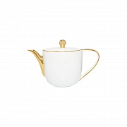 Чайник заварочный фарфоровый COUPE PREMIUM GOLD, объем 1000 мл
