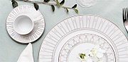 Набор столовой посуды обеденный, 41 предмет, фарфор, серия ALLEGRO PORCEL магазин «Аура Дома»